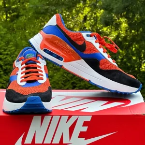 NEW Nike Air Max Florida Orange Blue Casual Sneaker - Size Mens 10 | Womens 11.5