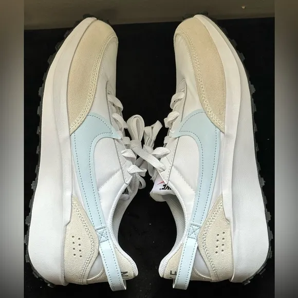 NEW Nike Waffle Debut White / Light Blue - Size Wms 7 US | Mens 5.5 US