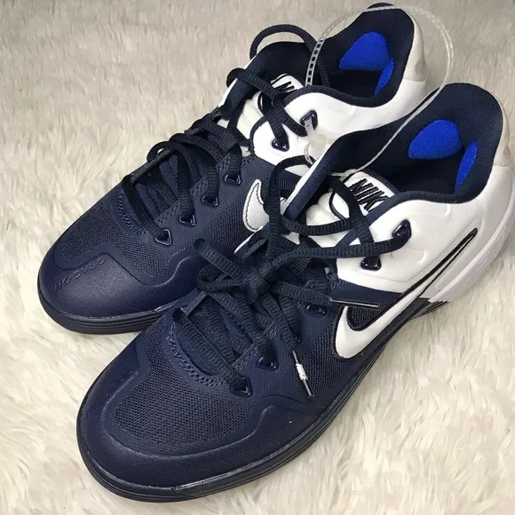 NEW Nike Zoom Air Alpha Baseball Cleats Navy Blue