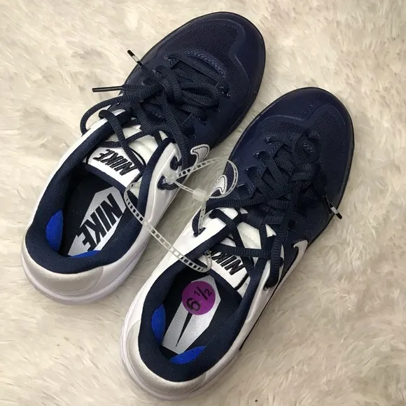 NEW Nike Zoom Air Alpha Baseball Cleats Navy Blue
