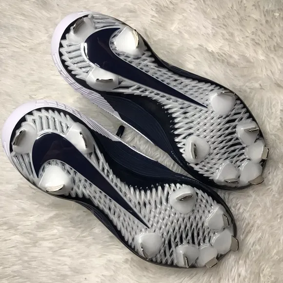 NEW Nike Zoom Air Alpha Baseball Cleats Navy Blue