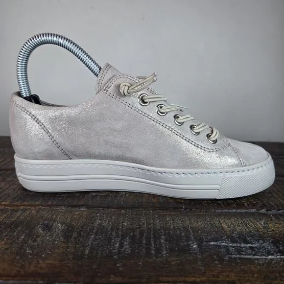 NEW Paul Green Hadley Womens Size 6 US Platform Sneaker Shoes Gray (3.5 UK)