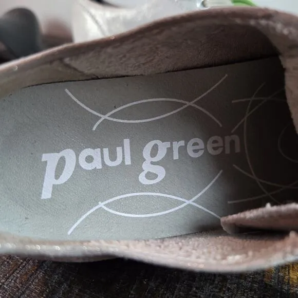 NEW Paul Green Hadley Womens Size 6 US Platform Sneaker Shoes Gray (3.5 UK)