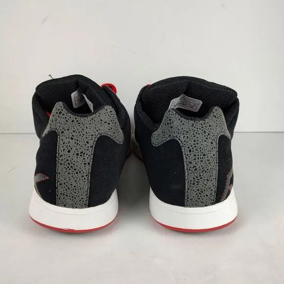 New Rare Vintage Reebok Musika Black Red Skate Shoes 2004 mens size 8