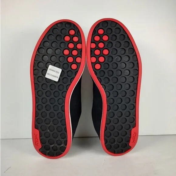New Rare Vintage Reebok Musika Black Red Skate Shoes 2004 mens size 8