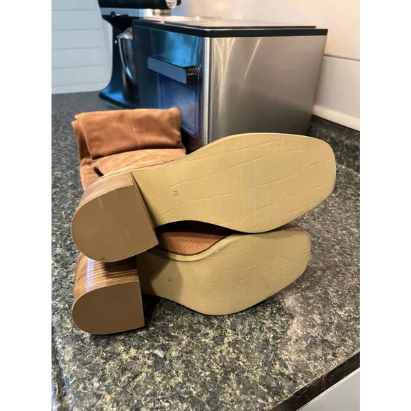New Seychelles Overheard Suede Over-the-Knee Boots Brown