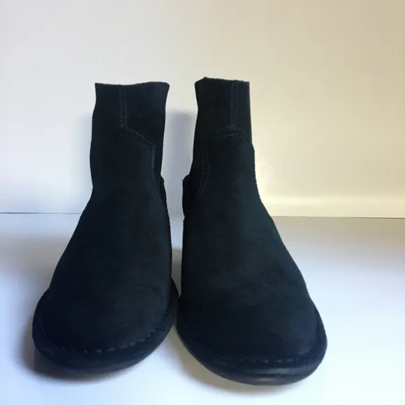 New UGG Bandara Ankle Suede Boots Black
