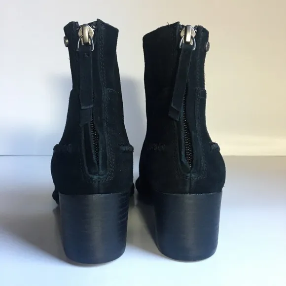 New UGG Bandara Ankle Suede Boots Black