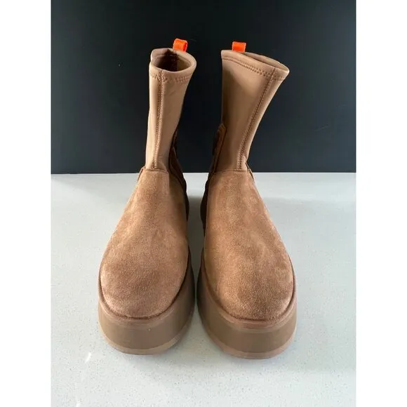 NEW UGG CLASSIC DIPPER CHESTNUT BOOTS SIZE 10