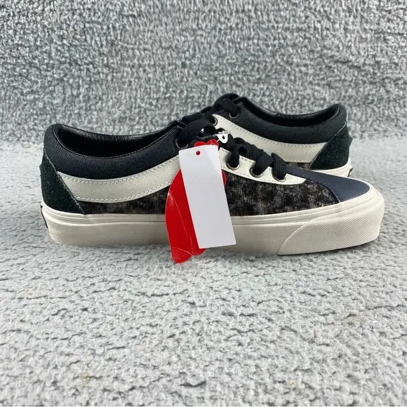 NEW Vans Shoes Bender Bold Ni Mens 6 Women 7.5 Low Skate Panther Black Platform‎