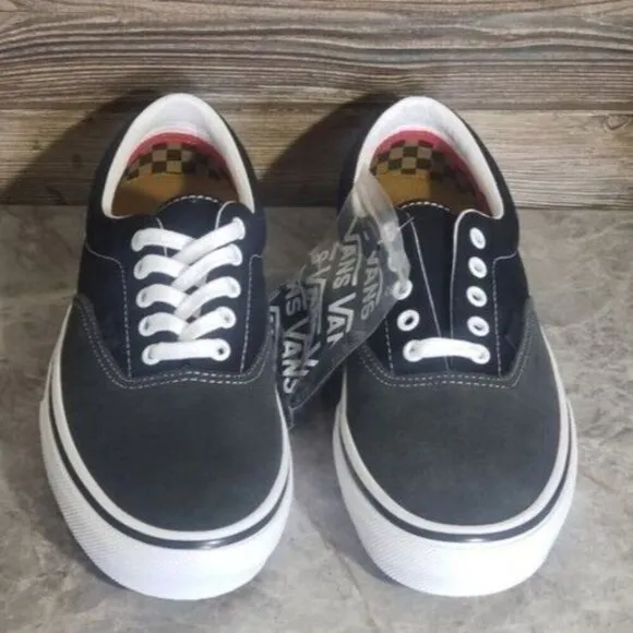 New Vans Skate Era Twill Raven Black Sneakers Casual Skateboarding Shoes