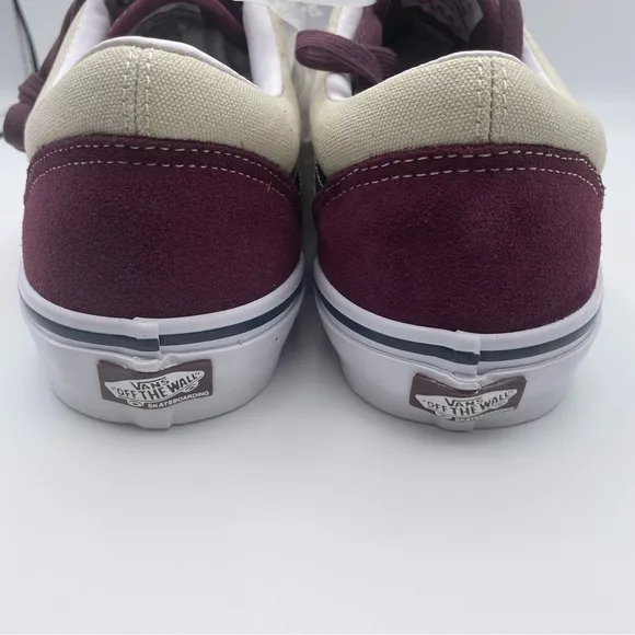 New VANS Skate Old Skool Shoes Mauve Wine Men’s Size 12