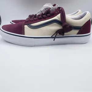 New VANS Skate Old Skool Shoes Mauve Wine Men’s Size 12