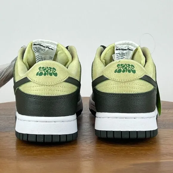 New‎ Womens Nike Dunk Low Avocado Sequoia Green Shoes Sneakers DM7606-300 Size 9