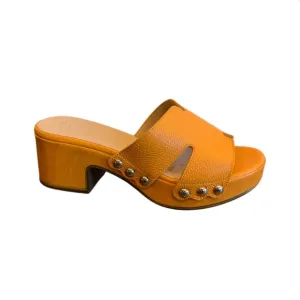 NEW Wonders Wild Mango Platform Slide size 39/9