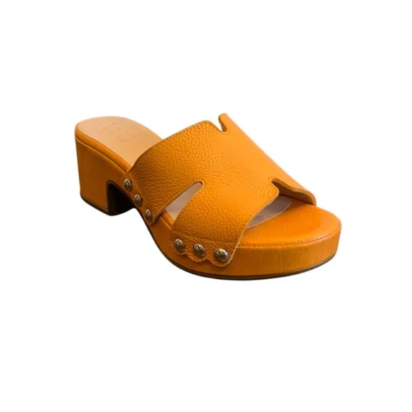 NEW Wonders Wild Mango Platform Slide size 39/9