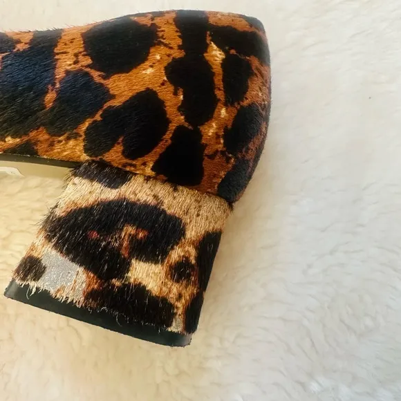 Next Signature slip on Leopard Print Leather Shoes