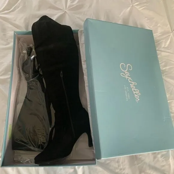 NIB Anthropologie Seychelles You or Me suede boots