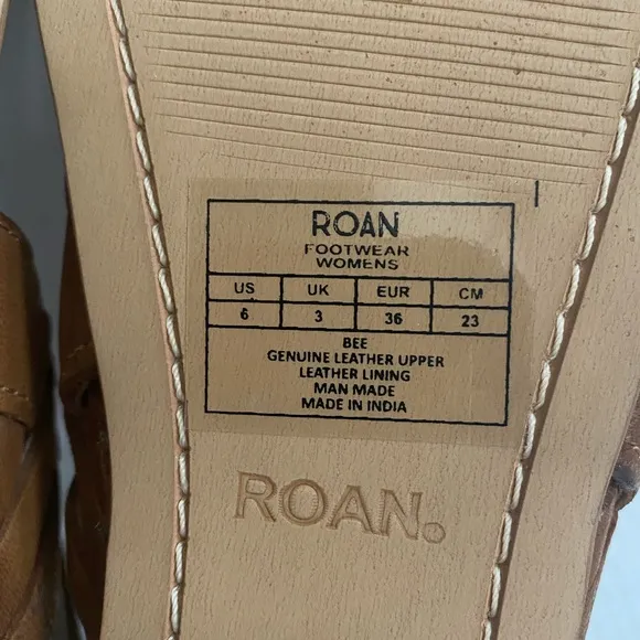 NIB Roan By Bed Stu Bee Gladiator Women's Sandals Size 6