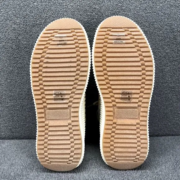 Nicole Miller Shoes Womens 7 Beige Brita Mixed Woven sneaker