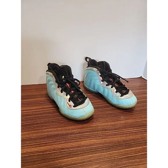 Nike 1Y Little Posite One Mix‎ Tape DH6490-400 Blue Basketball Shoes Sneakers