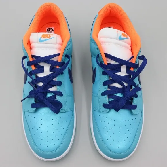 Nike Air Dunk Low Retro SE Mens Sz 11.5 Baltic Blue Deep Royal Shoes HQ1538-416