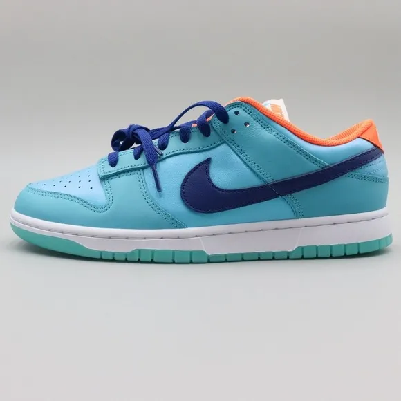 Nike Air Dunk Low Retro SE Mens Sz 11.5 Baltic Blue Deep Royal Shoes HQ1538-416