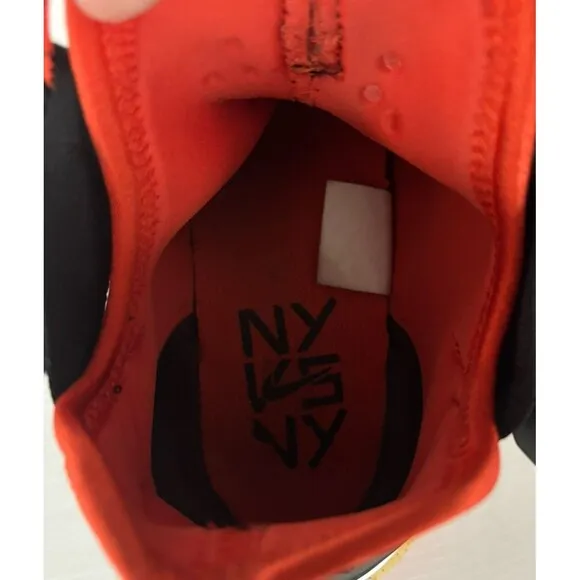 Nike Air Edge 270 NY vs NY Men's Size 14 Orange Black Shoes Sneakers