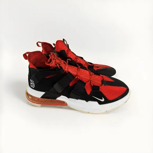 Nike Air Edge 270 NY vs NY Men's Size 14 Orange Black Shoes Sneakers