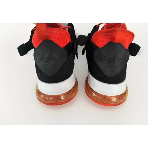 Nike Air Edge 270 NY vs NY Men's Size 14 Orange Black Shoes Sneakers