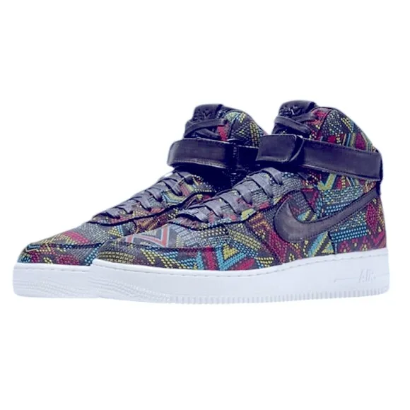 Nike Air Force 1 High Black History Month 2016 Multi Print High Tops 15