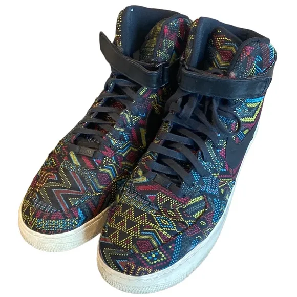Nike Air Force 1 High Black History Month 2016 Multi Print High Tops 15