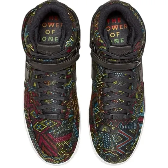 Nike Air Force 1 High Black History Month 2016 Multi Print High Tops 15