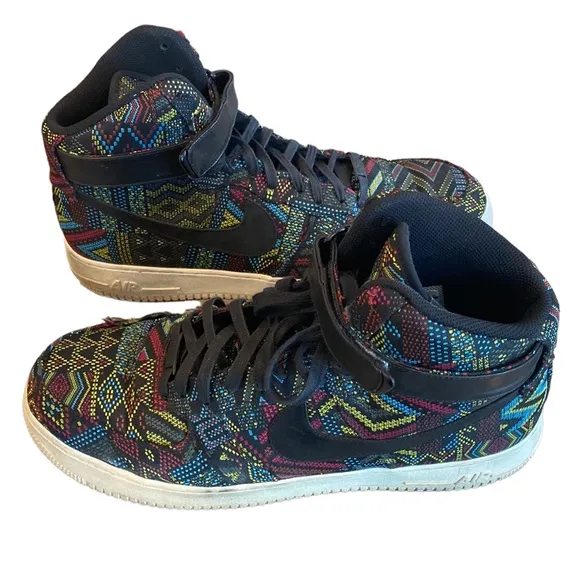 Nike Air Force 1 High Black History Month 2016 Multi Print High Tops 15