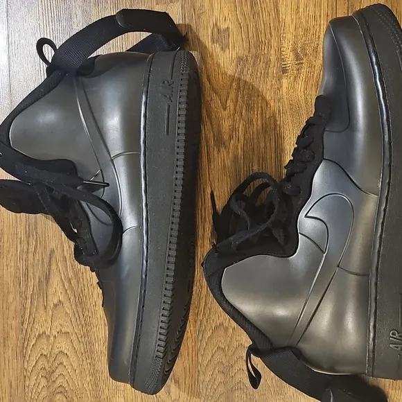 Nike Air Force 1 High Foamposite Cup Men’s Size 11 Triple Black AH6771-001