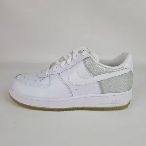 Nike Air Force 1 LE LITTLE KIDS White Sneakers Leather SZ 3Y
