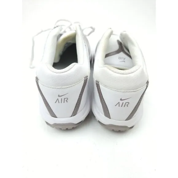 Nike Air Interchangeable White Leather Golf Shoes Women's 549576-102 Size 10