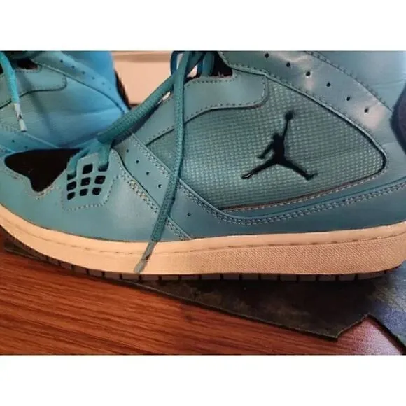 Nike Air Jordan 1 Flight High Tops 372704-409 Men's Basketball Shoes Sz 9 NiceB7
