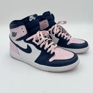 Nike Air Jordan 1 High Bubble Gum Women's Size 11 US DD9335-641 Pink Black Shoes