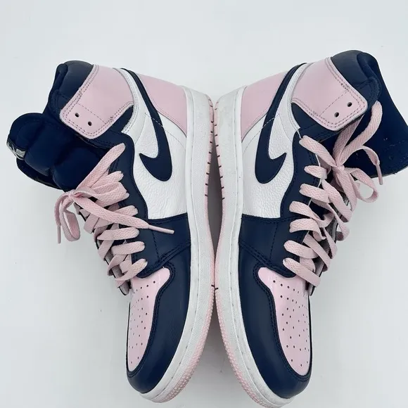 Nike Air Jordan 1 High Bubble Gum Women's Size 11 US DD9335-641 Pink Black Shoes