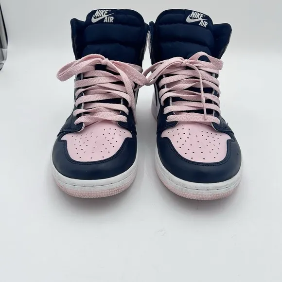 Nike Air Jordan 1 High Bubble Gum Women's Size 11 US DD9335-641 Pink Black Shoes