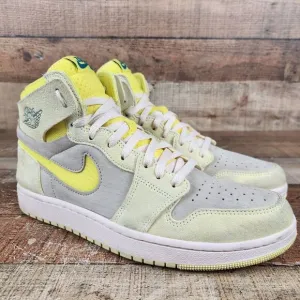 Nike Air Jordan 1 High Zoom Air CMFT 2 Women's Size 10.5 Yellow Shoes DV1305-800
