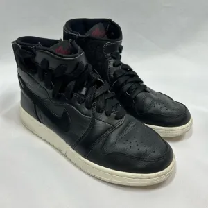 Nike Air Jordan 1 Rebel XX Women’s Black Sail Hi Top Leather Sneakers Size 8
