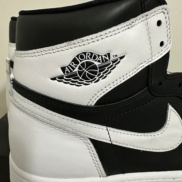 Nike Air Jordan 1 Retro High OG Shoes Black White- Men's 11.5 BRAND NEW