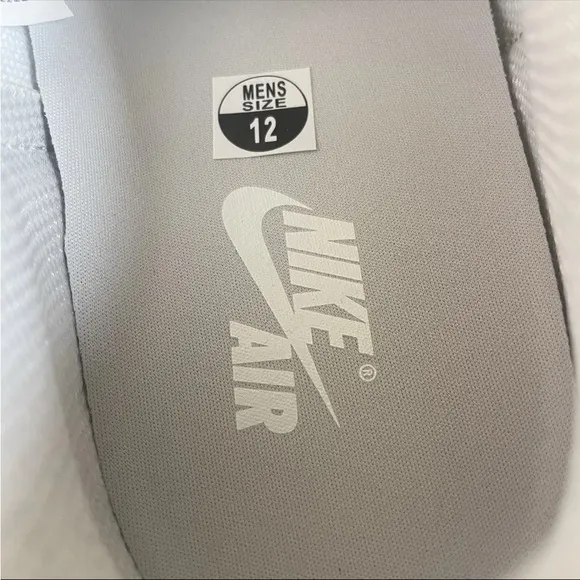 Nike Air Jordan 1 Retro Low OG Shoes Gray Metallic Silver CZ0790-002 Men's 12