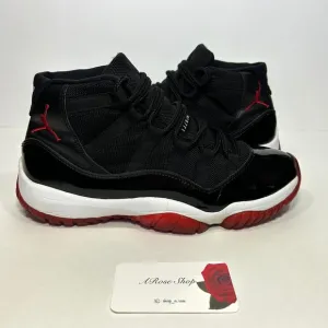 Nike Air Jordan 11 Retro ‘Bred’ (378037 010) Shoes Size: 8.5 M