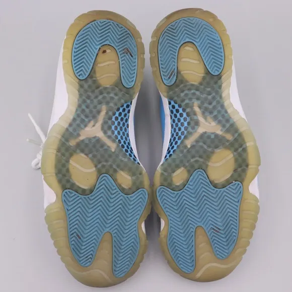 Nike Air Jordan 11 Retro Low 2017 UNC University Blue Mens Size 9.5 528895-106