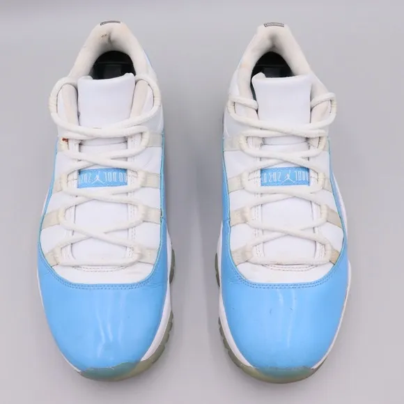 Nike Air Jordan 11 Retro Low 2017 UNC University Blue Mens Size 9.5 528895-106