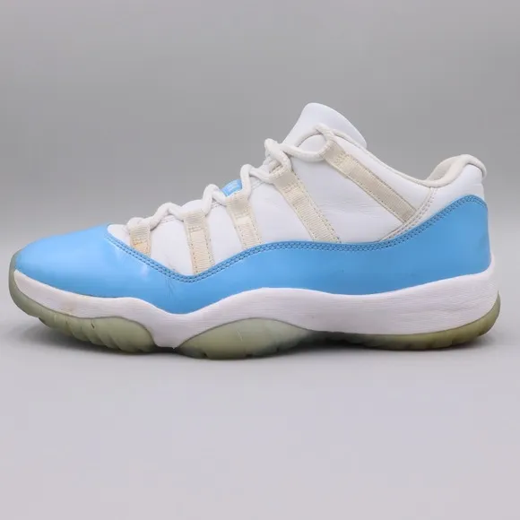 Nike Air Jordan 11 Retro Low 2017 UNC University Blue Mens Size 9.5 528895-106