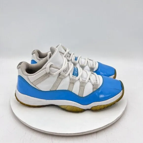 Nike Air Jordan 11 Retro Low Men Size 8 528895-106 University Blue White Shoes
